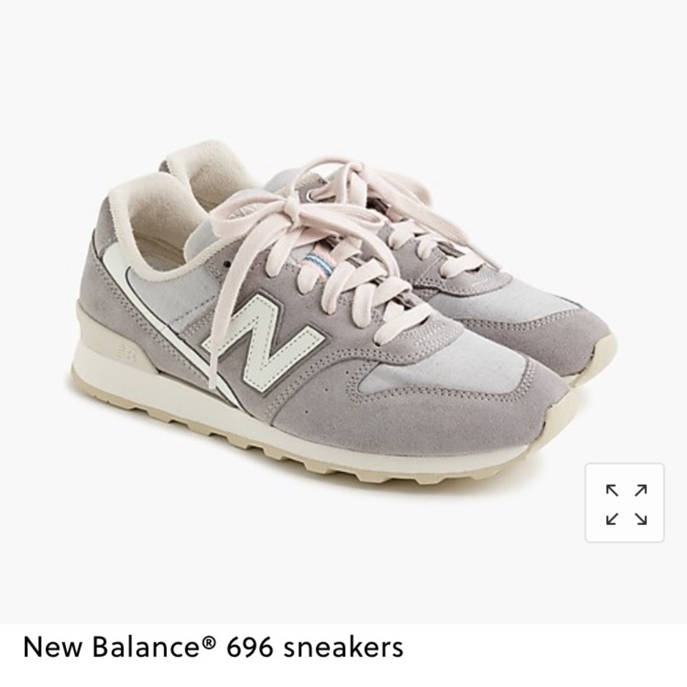 Blush/gray Jcrew New Balance sneakers new in box!
